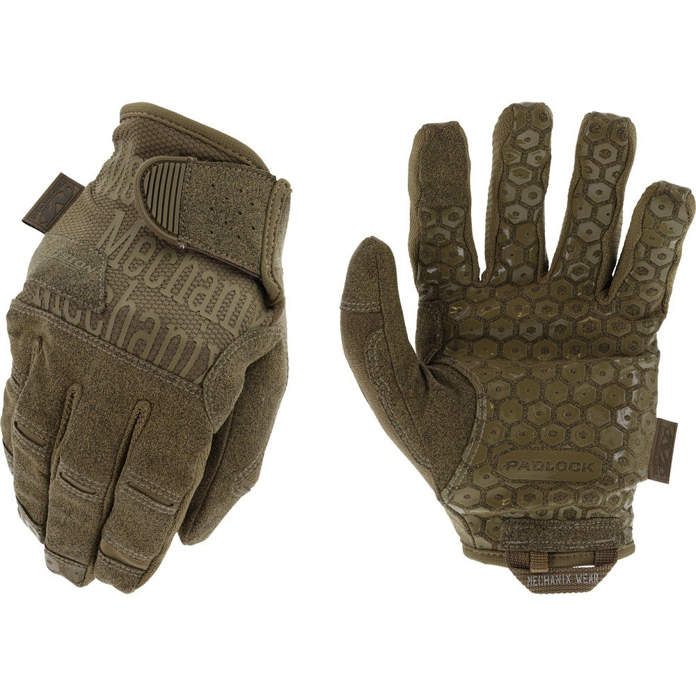 Work Gloves: Mechanix Wear TAA Tactical High Dex Grip, Size 2X-Large, Polyester Lined, Synthetic Leather & Silicone, Utility