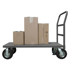 Platform Truck: Steel, 11-3/8" High, 48" Long, 24" Wide