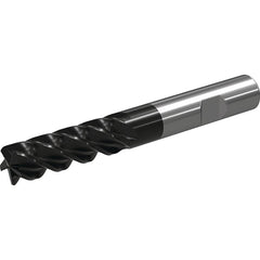 Corner Radius End Mill: 1/2" Dia, 1-5/8" LOC, 0.0600" Radius, 5 Flute, Solid Carbide