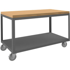 Mobile Work Benches; Type: High Deck Portable Table; Bench Type: High Deck Portable Table; Depth (Inch): 48-1/4; Load Capacity (Lb.