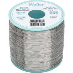 Solder; Solder Type: Lead Free; Material: Alloy; Container Type: Spool; Container Size: 500 g; Minimum Melting Temperature: 422.6; Maximum Melting Temperature: 429.8