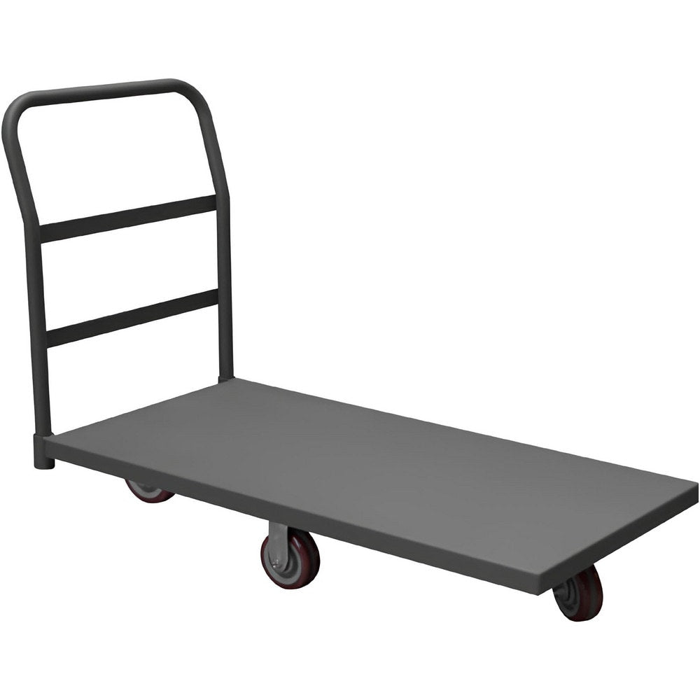 Platform Truck: Steel, 7-3/4" High, 60" Long, 24" Wide