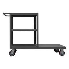 Platform Truck: Steel, 8" High, 60" Long, 30" Wide