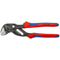 Tongue & Groove Pliers; Maximum Capacity (Inch): 1-1/2; Joint Type: Groove; Type: Pliers Wrench; Overall Length Range: 6 to 8.9 in; Side Cutter: No; Overall Length (Inch): 7-1/4; Handle Type: Comfort Grip