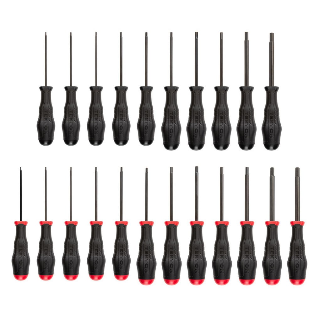 Screwdriver Sets; Screwdriver Types Included: Hex; Container Type: None; Tether Style: Not Tether Capable