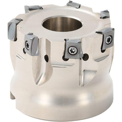 Indexable Square-Shoulder Face Mill:  MA90100R12T13CM,  1.2598" Arbor Hole Dia,  0.4724" Max Cutting Depth