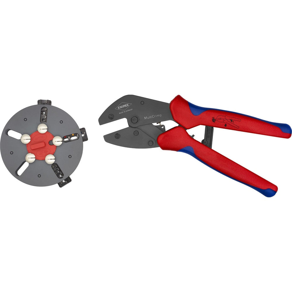 Crimpers; Handle Style: Comfort Grip; Crimper Type: Crimping Pliers; Maximum Wire Gauge: 24; Handle Material: Comfort Grip