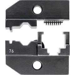 Crimper Dies; Tool Type: Crimping Die; Size: 0; Color: Black