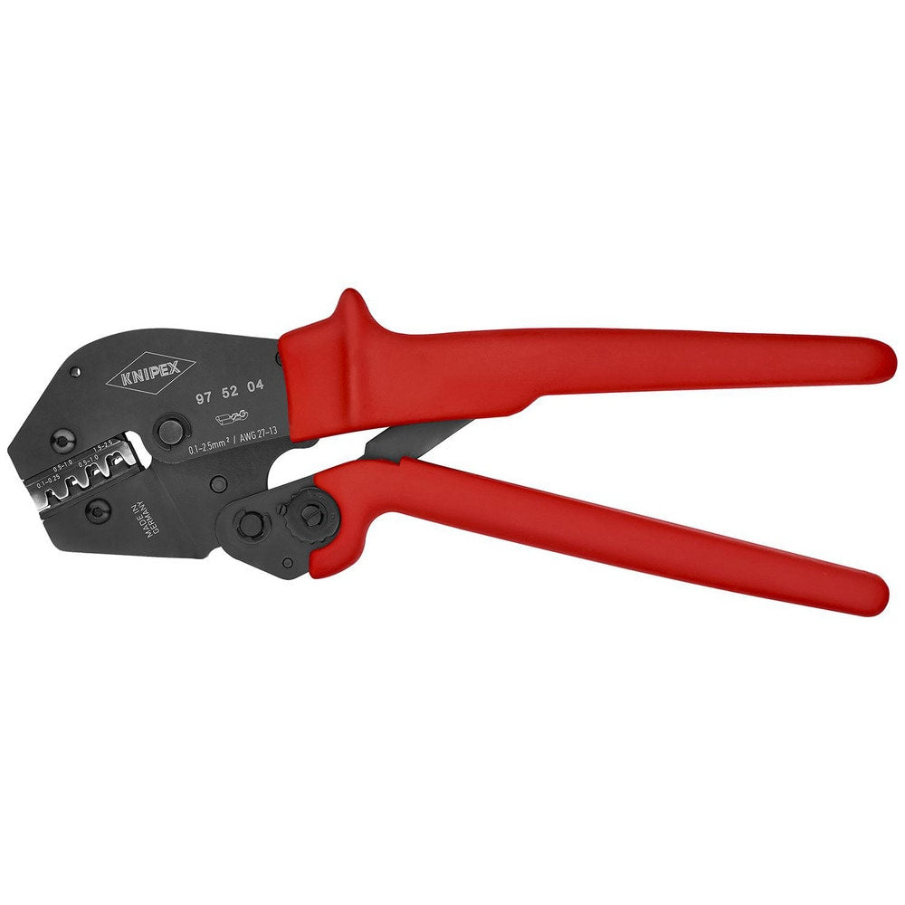 Crimpers; Handle Style: Plastic; Crimper Type: Crimping Pliers; Maximum Wire Gauge: 26; Handle Material: Plastic