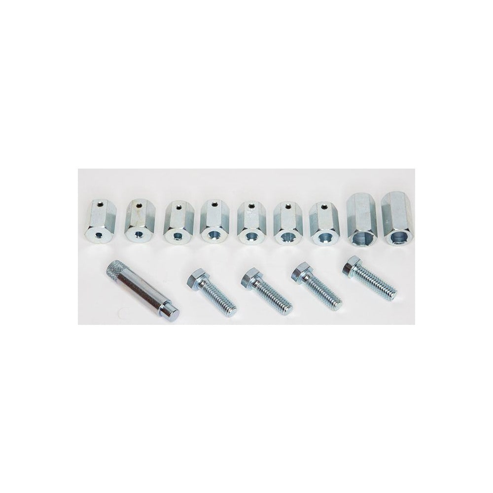 Tapping Adapter Sets; Tap Adapter Size: 0; Minimum Tap Size: 8; Maximum Tap Size: 0.75 in; Minimum Tap Shank Diameter: 0.168; Maximum Tap Shank Diameter: 0.590; Quick-change: Yes