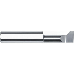 Thread Relief Tools; Material: Solid Carbide; Cutting Diameter (Inch): 1/2; Flat Width (Decimal Inch): 0.1600; Cutting Depth (Inch): 1-1/2