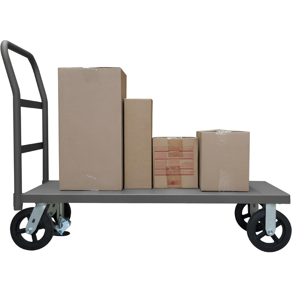 Platform Truck: Steel, 11-1/8" High, 60" Long, 30" Wide