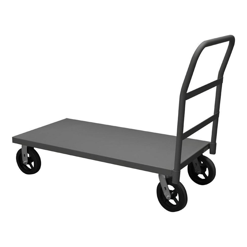 Platform Truck: Steel, 11-1/8" High, 48" Long, 24" Wide