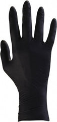 Disposable Gloves: Series Microflex Midknight, Size X-Small, 4.7 mil, Not Coated, Nitrile, General Purpose Grade, Powder-Free