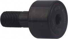 Plain Cam Follower: 0.625" Roller Dia, 0.4375" Roller Width, 0.25" Stud Dia, 3/4" Stud Length