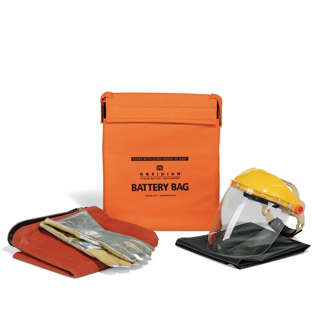 Lithium Battery Containment Kits; Kit Type: Lithium Battery Containment Bag; For Use With: Lithium Ion Battery