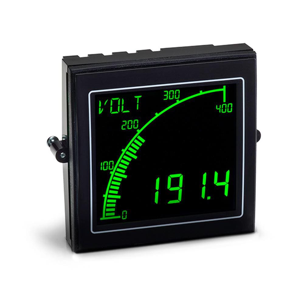 Panel Meters; Panel Meter Type: Panel Meter; Power Measurement Type: AC Ammeter, Frequency Meter, DC Ammeter, AC Voltmeter, DC Voltmeter; Panel Meter Display Type: Digital LCD; Maximum Input Voltage: 600; Maximum Input AC Amperage: 5; Maximum Input DC Amp