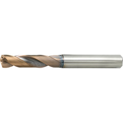 Jobber Drill: 11.10 mm Dia, 140 deg Point, Solid Carbide