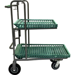 Bar, Panel & Platform Trucks; Truck Type: Garden Cart ; Load Capacity: 500 lb; Platform Profile: Lipped; Platform Style: Perforated