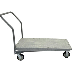 Bar, Panel & Platform Trucks; Truck Type: Flatbed ; Load Capacity: 2000 lb; Platform Profile: Flushed; Platform Style: Solid