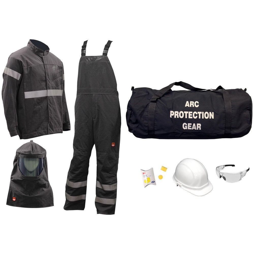 Arc Flash Clothing Kit: Size 5X-Large, Gore Pyrad, Jacket, Bib Overalls & Hoods