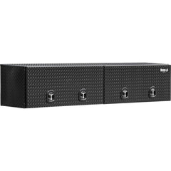 Truck Tool Storage Units; Type: Topside Box; For Use With: Universal; Color: Black; Material: Aluminum