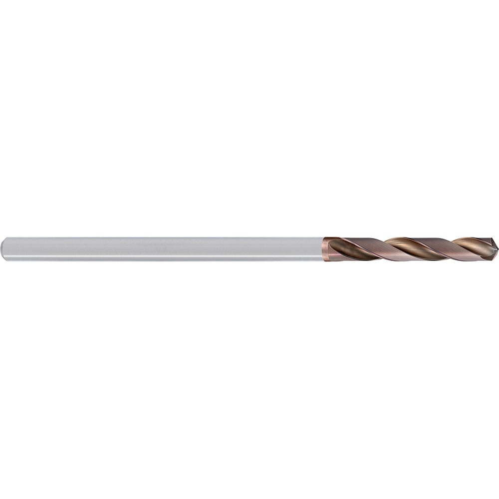 Extra Length Drill Bit:  0.1260",  140 &deg,  Carbide