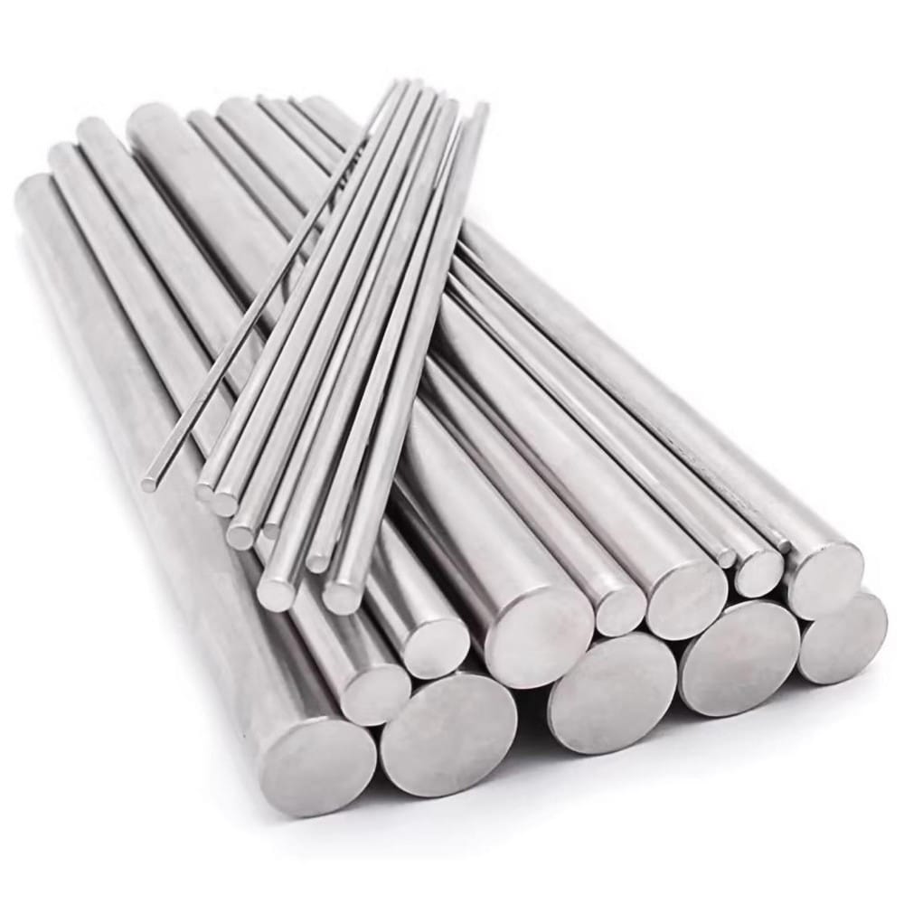 304 Stainless Steel Round Rod: 1/8" Dia, 6' Long