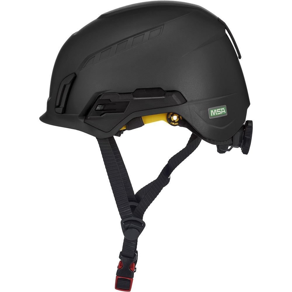 Rescue Helmet:  Ratchet Adjustment,  4-Point Suspension,  ABS