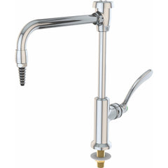 Lavatory Faucets; Inlet Location: Bottom; Inlet Pipe Size: 3/8" NPT Male Inlet; Spout Type: Swivel Gooseneck; Inlet Gender: Female; Maximum Flow Rate: 3.0; Material: Brass; Finish/Coating: Polished Chrome