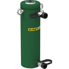 Portable Hydraulic Cylinders; Actuation: Double Acting; Load Capacity: 55; Stroke Length: 11.81; Oil Capacity: 129.76; Cylinder Bore Diameter (Decimal Inch): 3.74; Cylinder Effective Area: 1; Lowered Height: 18.15