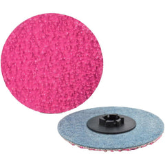 Quick-Change Disc: Type S, 3" Dia, None, Non-Woven