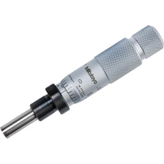 Mechanical Micrometer Heads; Minimum Measurement: 0; Maximum Measurement: 0.50; Accuracy: ¬±0.00015"; Graduation: 0.0010; Spindle Shape: Flat; Measuring Face Material: Carbide; Digital Counter: No