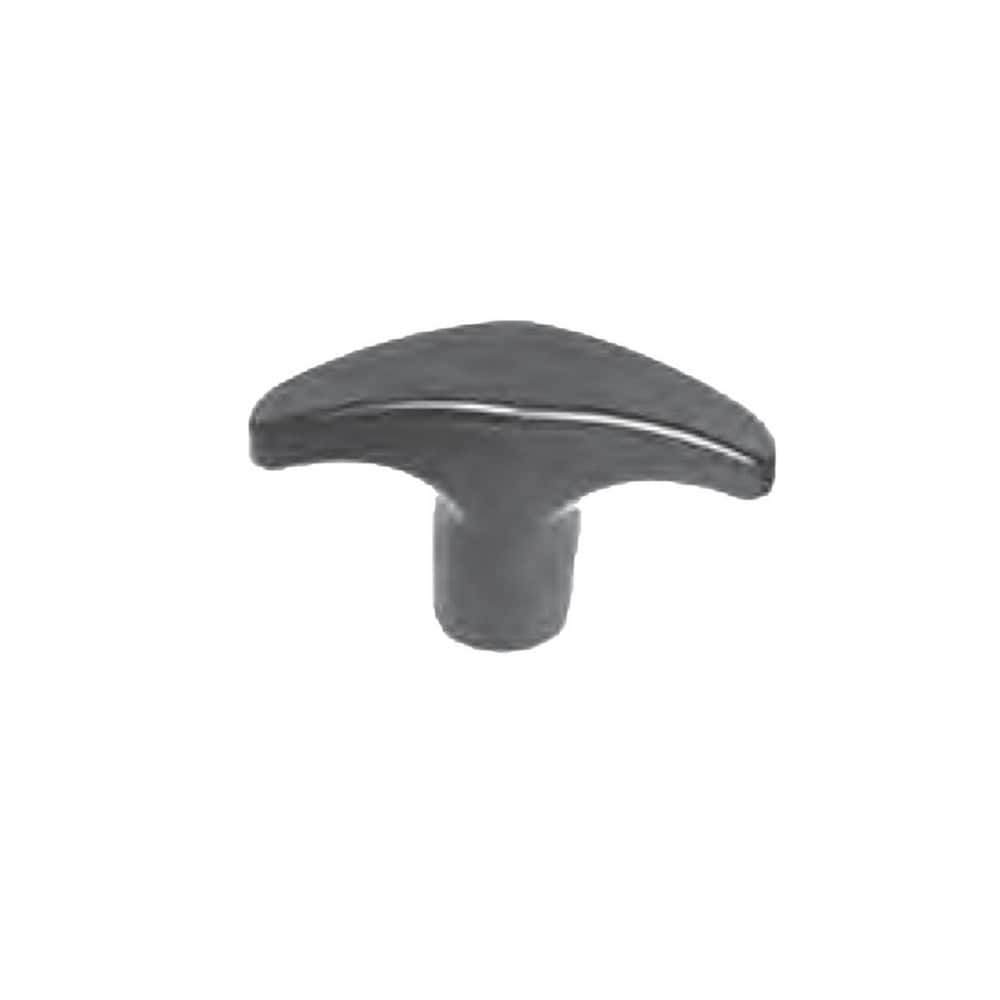 Jergens Plastic T-Handle Knobs are ideal for heavy-duty clamping and push/pull applications and latch release with pull cables or rods. They can also be applied to cabinet doors, access panel latches, etc.