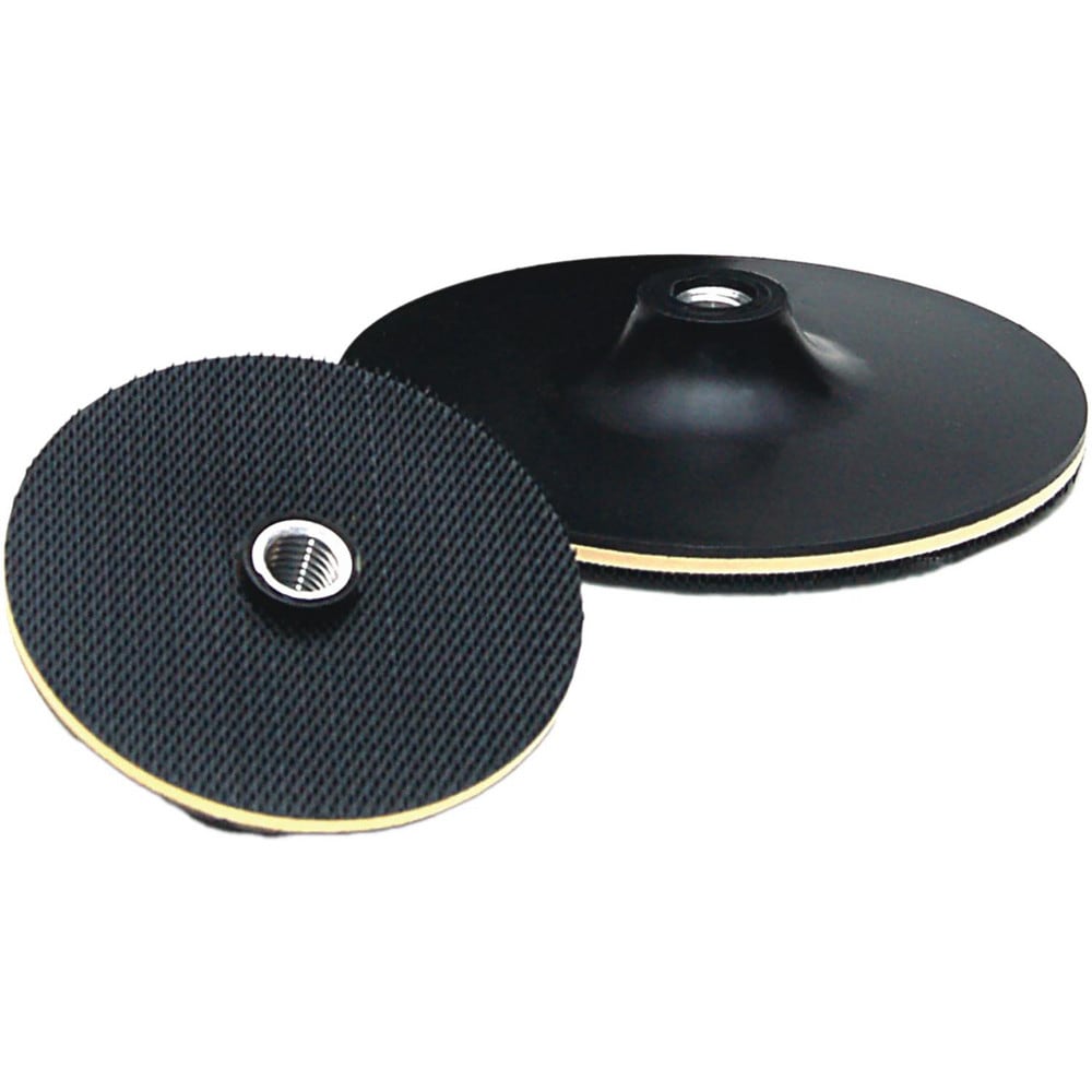 Disc Backing Pad:  5" Dia,  Hook & Loop