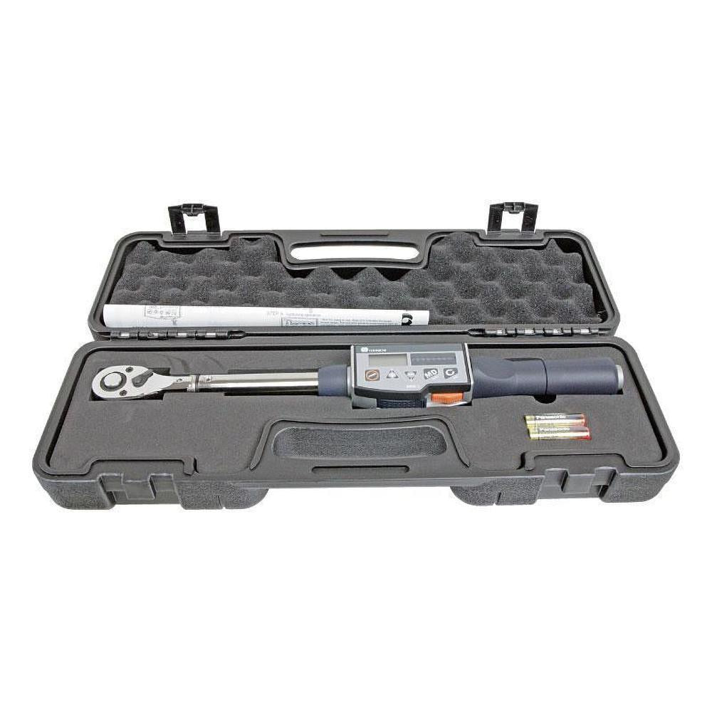 Digital Torque Wrench: 1/2" Drive, Square Drive, Inch Pound