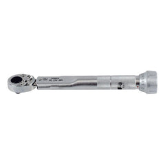 Adjustable Torque Wrench: 1/4" Drive, Square Drive, Newton Meter