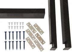 18" Wide x 54" High x 1" Deep, Locker Solid Plastic Floor Base Kit