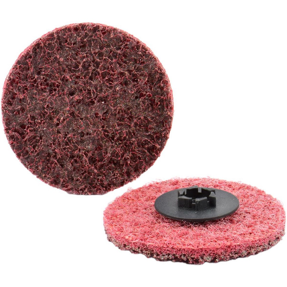 Quick-Change Disc: Type P, 2" Dia, Aluminum Oxide, Non-Woven