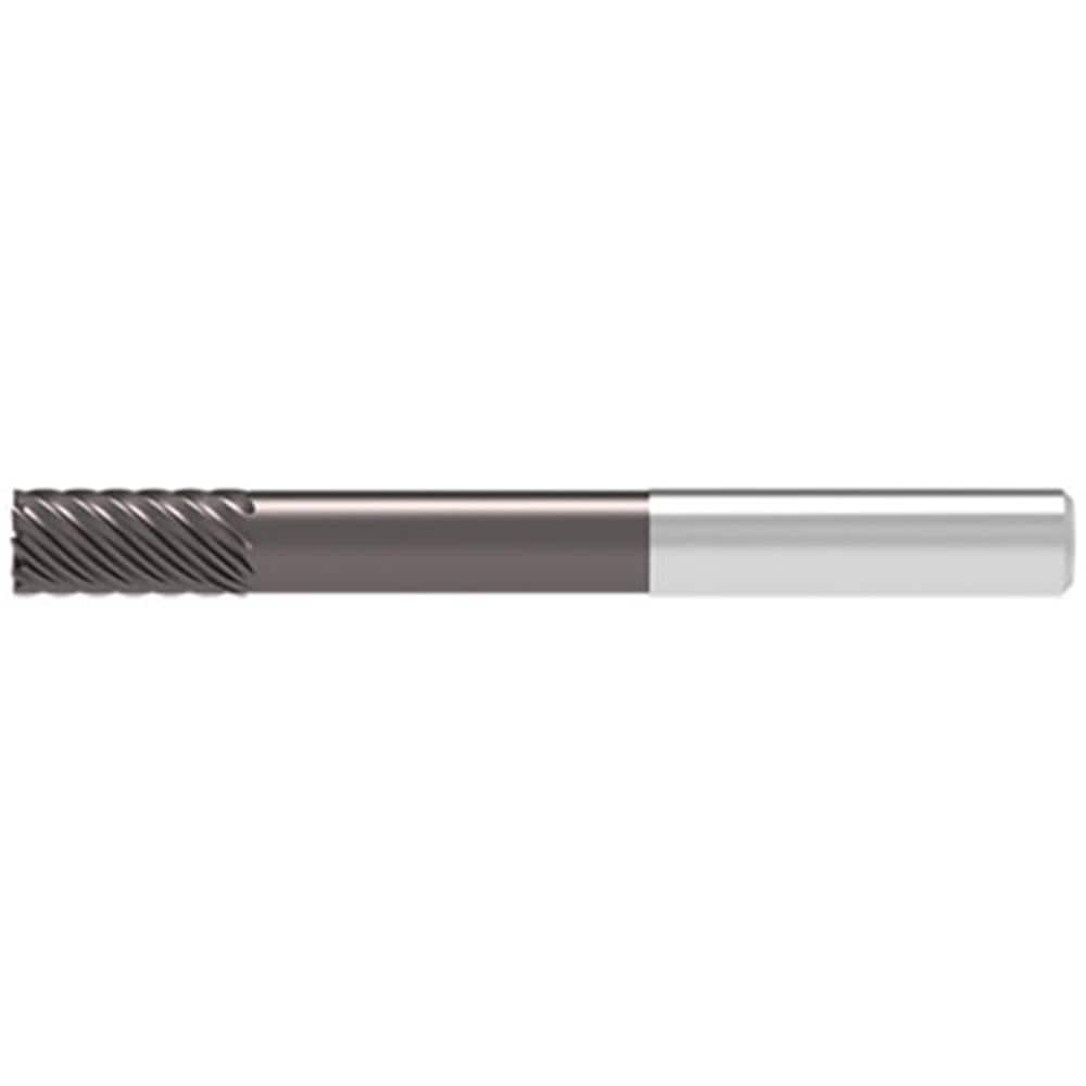 Square End Mill: 6 Flute, Solid Carbide