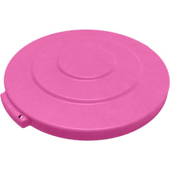 Trash Can & Recycling Container Lids; Lid Type: Flat; Lid Shape: Round; Container Shape: Round; Compatible Container Capacity: 10 Gallon; Color: Pink; Material: HDPE; For Use With: Bronco 10 Gallon Trash Container