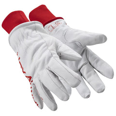 Lined Insulated Leather Palm Gloves: Size 3X-Large, Leather