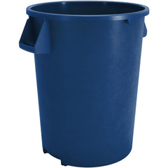 Trash Cans & Recycling Containers; Product Type: Trash Can; Type: Waste Bin Trash Container; Container Capacity: 32.00; Container Shape: Round; Lid Type: No Lid; Container Material: Polyethylene; Color: Blue; Material: Polyethylene