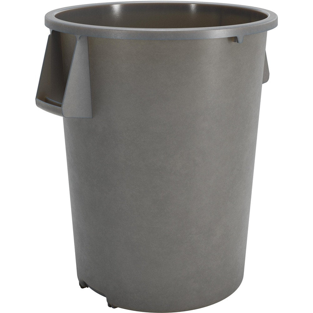 Trash Cans & Recycling Containers; Product Type: Trash Can; Type: Waste Bin Trash Container; Container Capacity: 55.00; Container Shape: Round; Lid Type: No Lid; Container Material: Polyethylene; Color: Gray; Material: Polyethylene