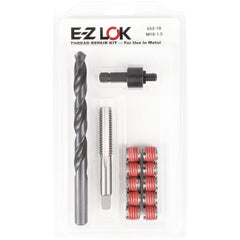 Thread Repair Kits; Kit Type: Thread Repair; Insert Thread Size (mm): M10x1.5; Includes Drill: Yes; Includes Tap: Yes; Includes Installation Tool: Yes; Includes Tang Removal Tool: No