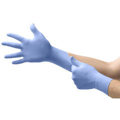 Disposable Gloves: Series Microflex FreeForm, Size Medium, 3.5 mil, Not Coated, Nitrile, Medical Grade, Powder-Free