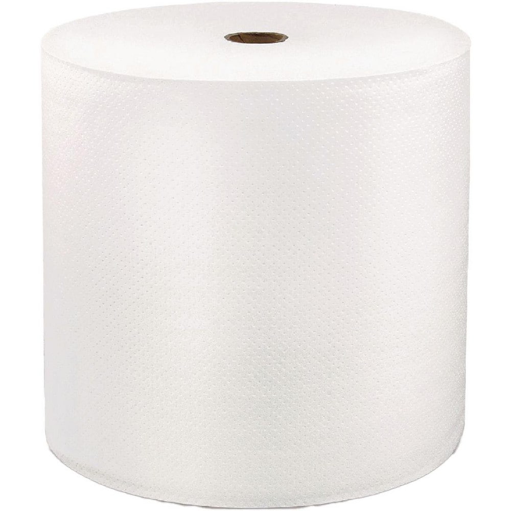 Paper Towels: Hard Roll, 1 Rolls per Case, Roll, 1.000 Ply, White