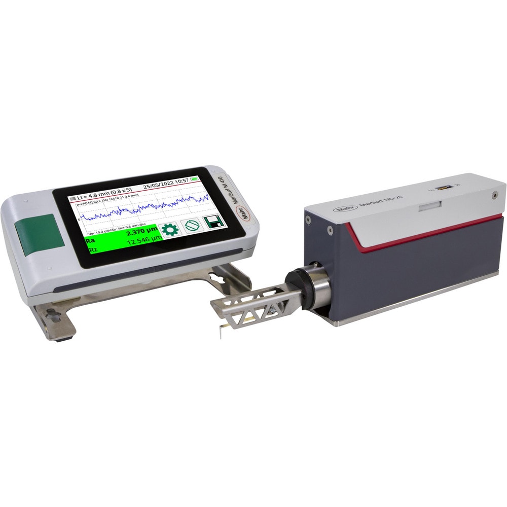 Surface Roughness Gage: Multiple Roughness Parameters, 0.078¬µin Stylus Tip Radius