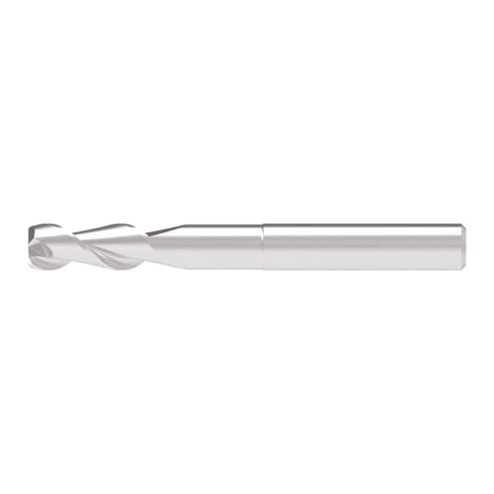 Square End Mill: 2 Flute, Solid Carbide