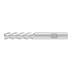 Square End Mill: 20.00 mm Dia, 75.00 mm LOC, 3 Flute, Solid Carbide